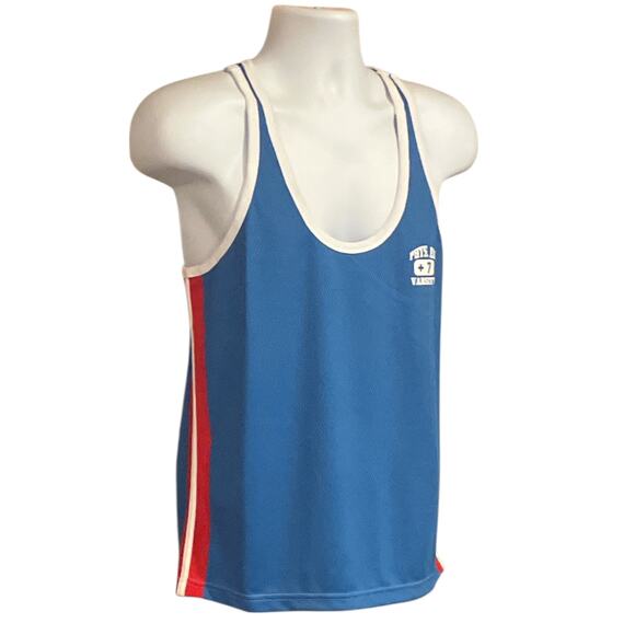 Andrew Christian Phys. Ed. Gym Varsity Tank Blue XL Extra Large - Picture 9 of 14